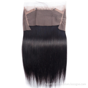 Glueless Super Fine Hd Transparent Swiss Water Wave Cuticle Aligned Hair With Baby Hair Single Knot Thin Lace Frontal